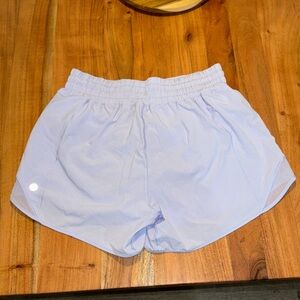Hotty Hot high rise Lululemon shorts size 8. Worn once.